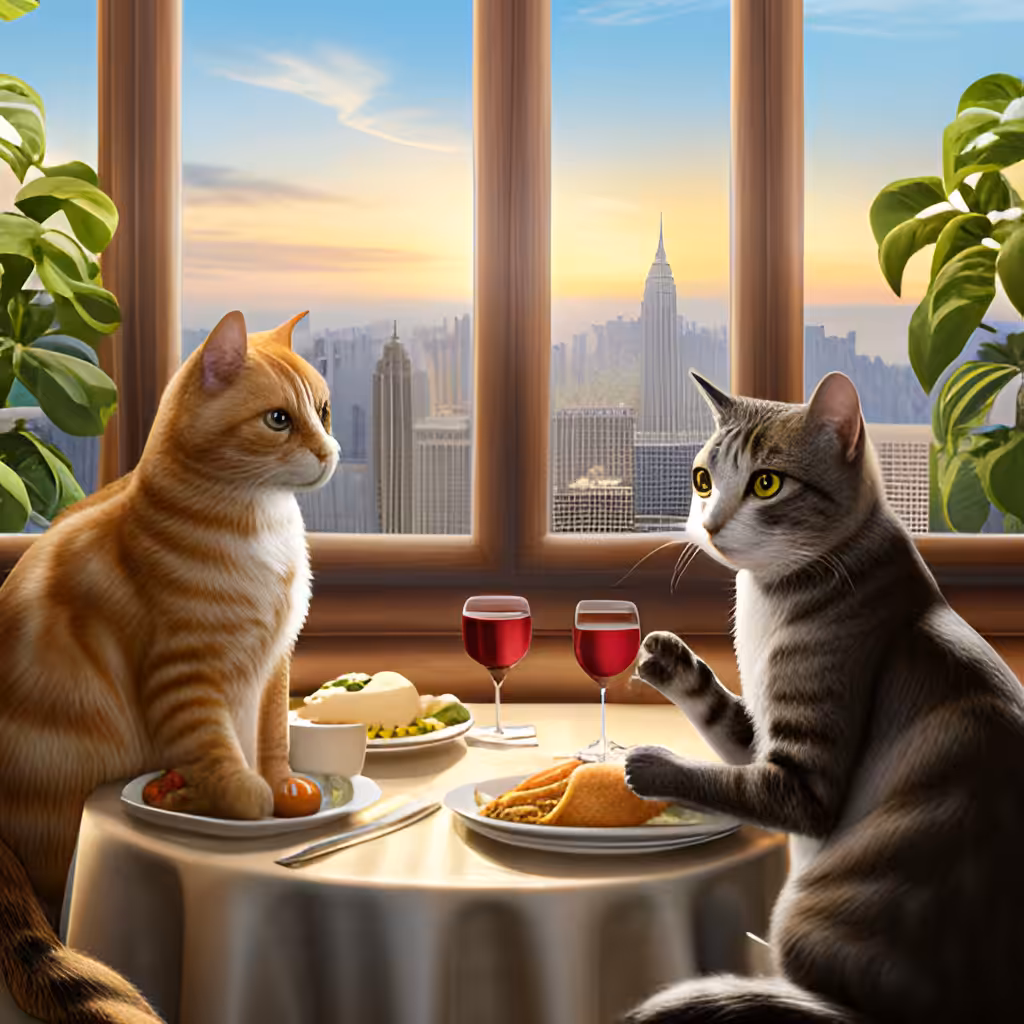 Meowmosas in the City