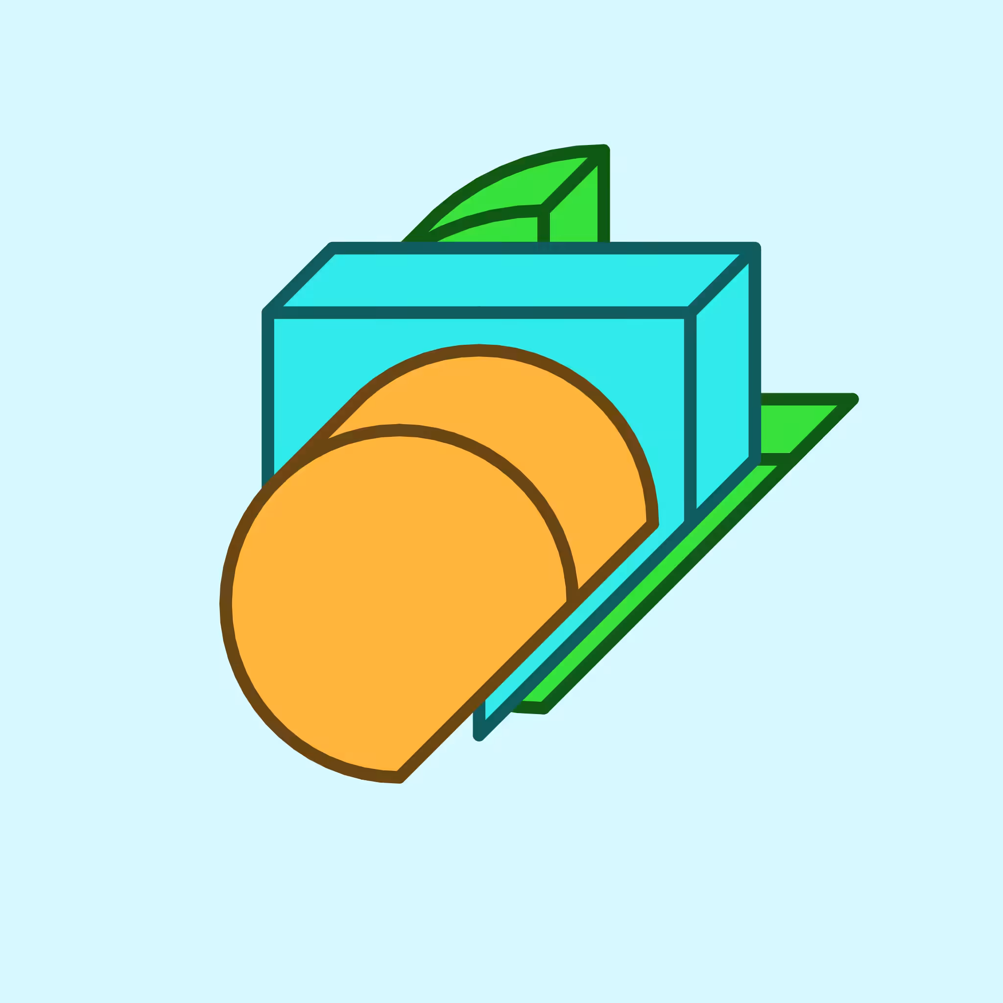Calm shapes #1141
