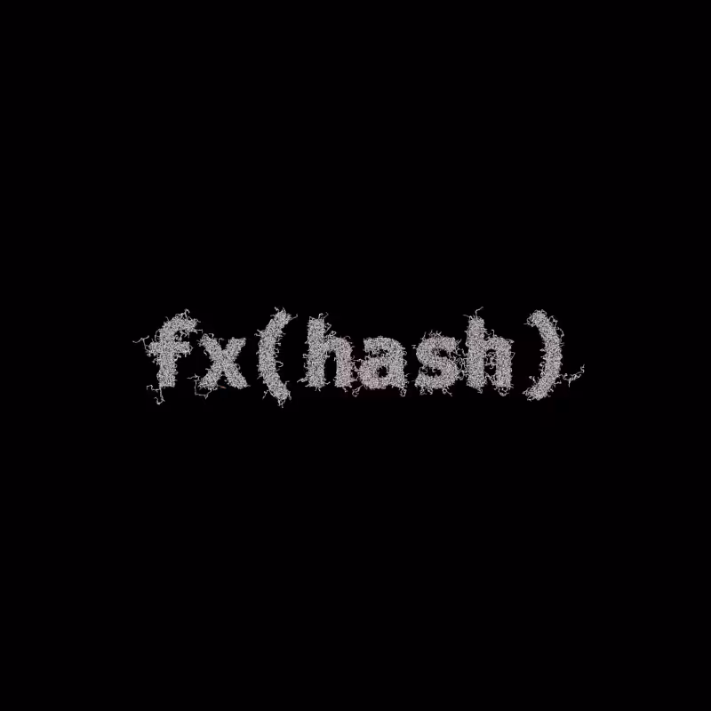 FXHASH Generative Logo #606