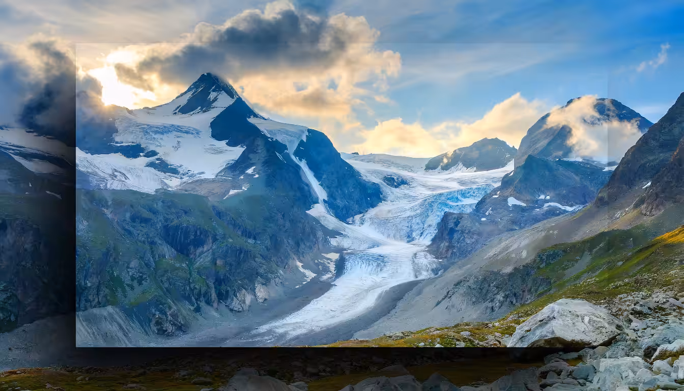 Mountains and Drop Shadows #2