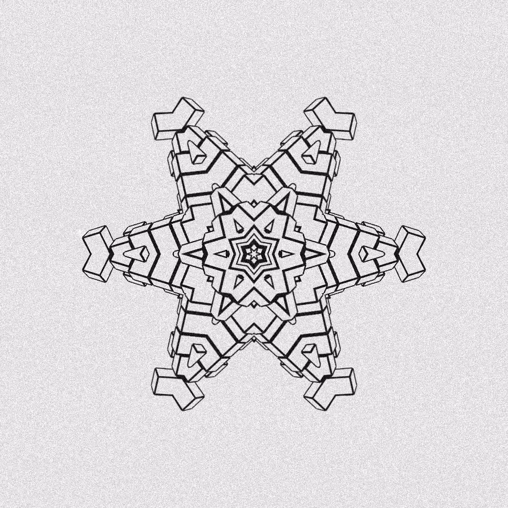 Monochrome Kaleido #253