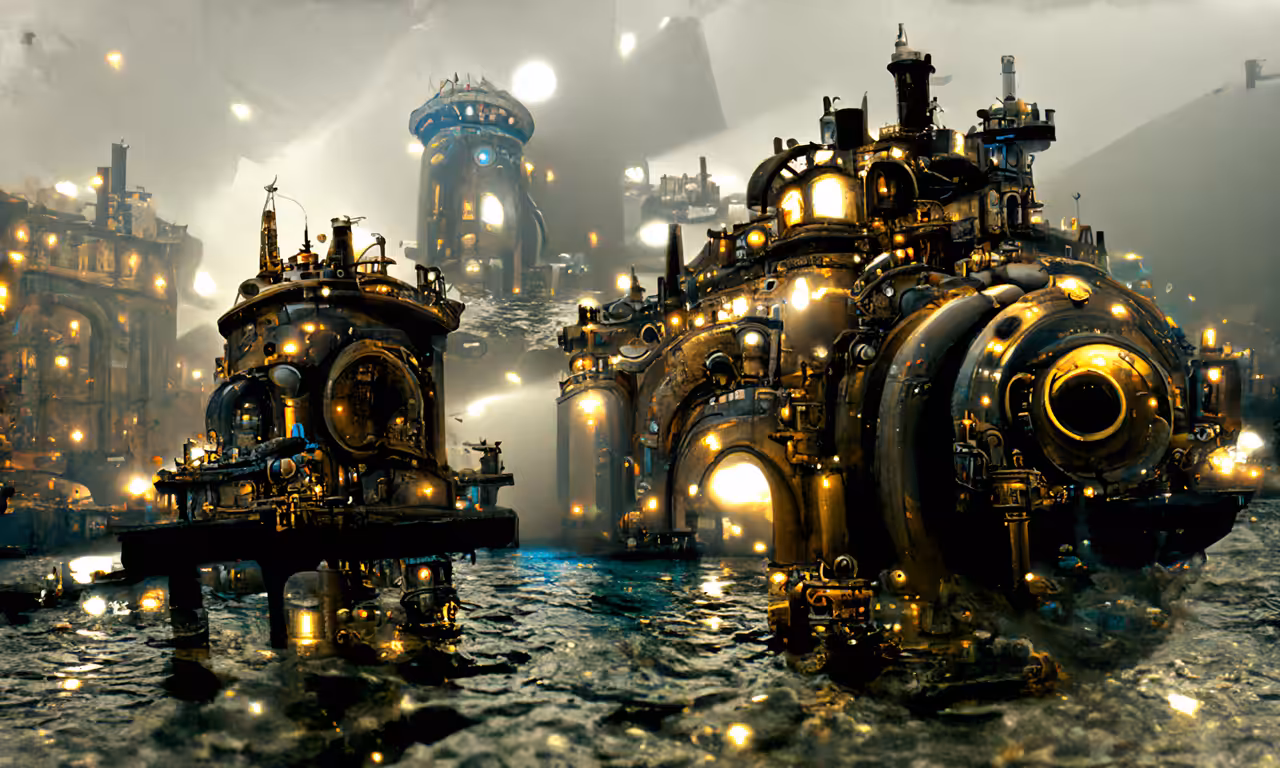 Steampunk Harbor