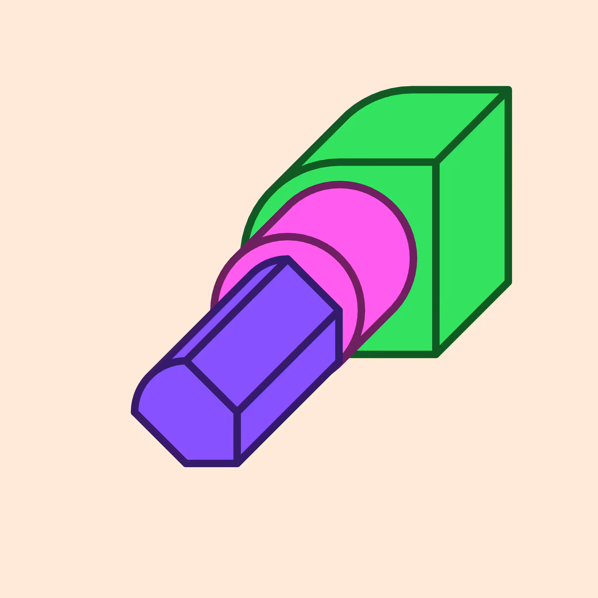 Calm shapes #1712