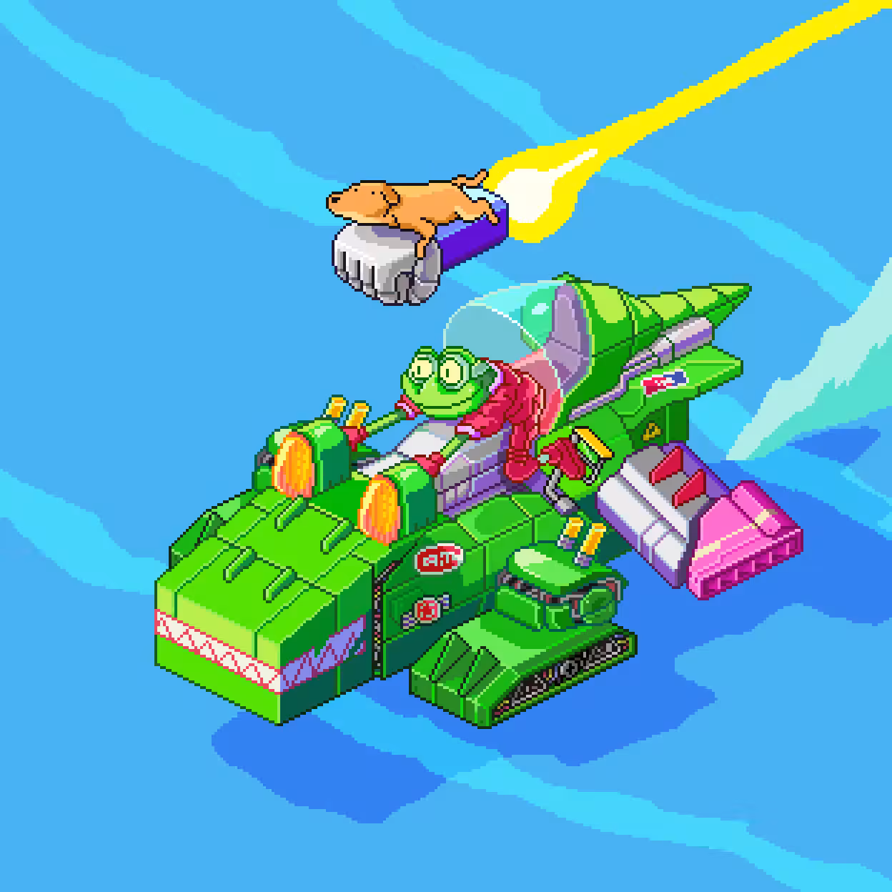 Sea you later alligator