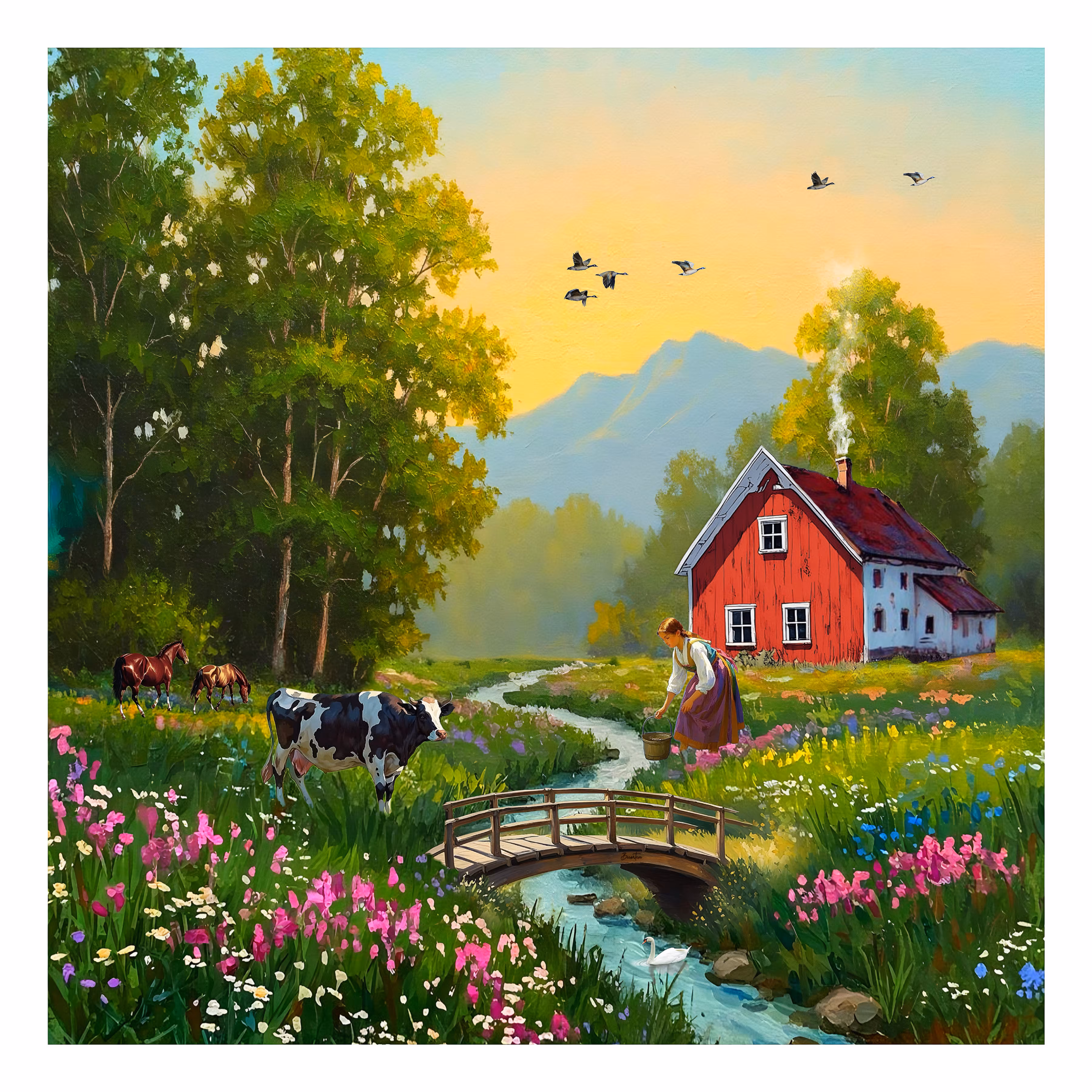 The Red House On The Prairie