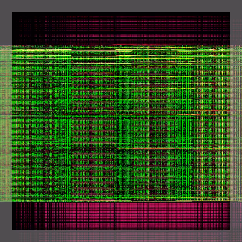 Digital Grid Burn #19