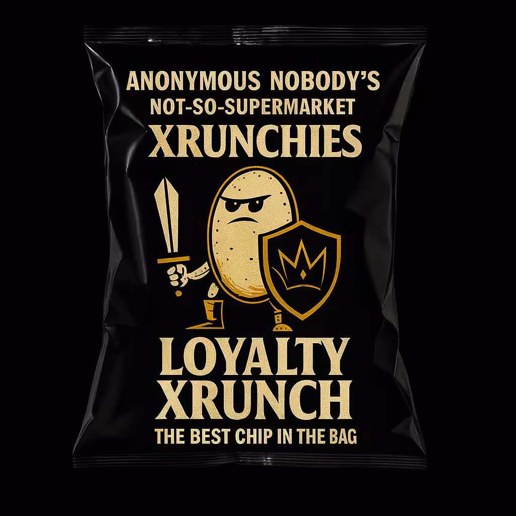 Anonymous Nobody’s Not-So-Supermarket: Xrunchies™️ #10