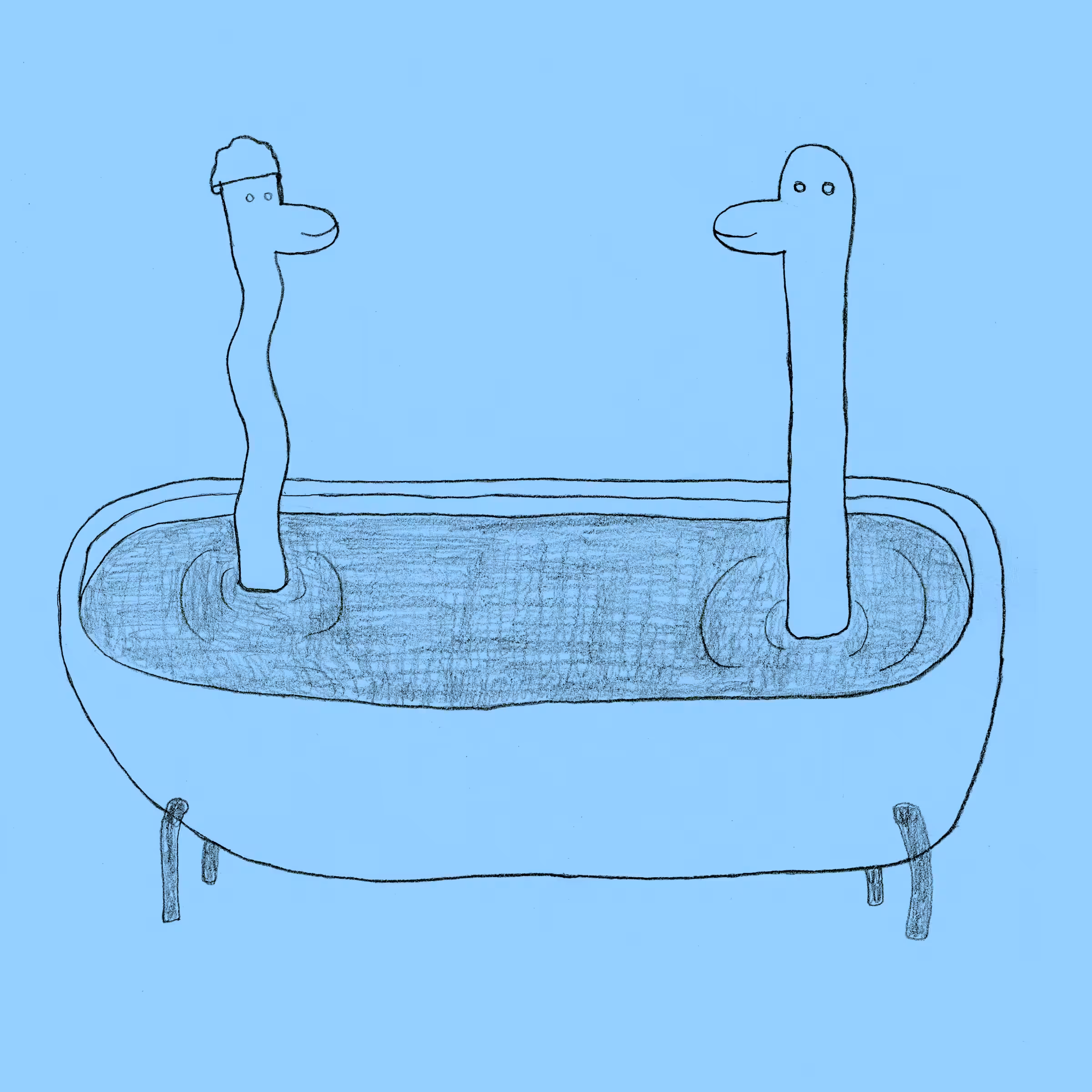 Badewannen Dino