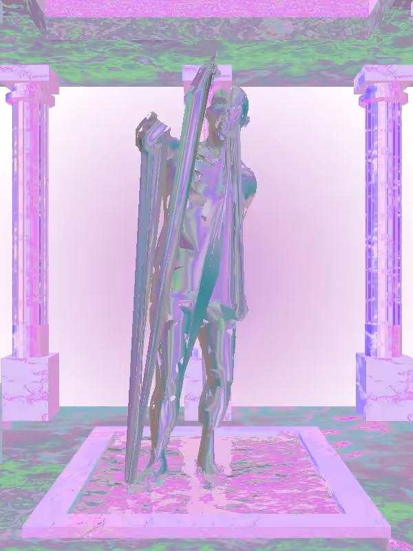 HeavenComputer: The Arguing Stealth Dark Blue Man #3095