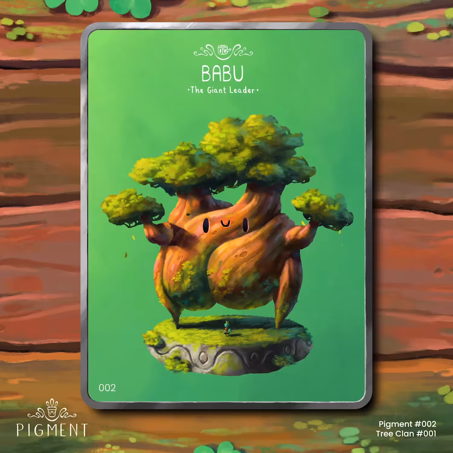 Pigment #002, Babu the giant leader