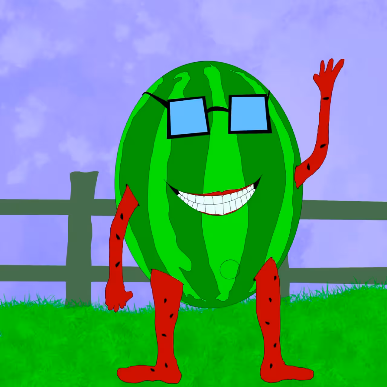 Watermelon Eggplant HI!