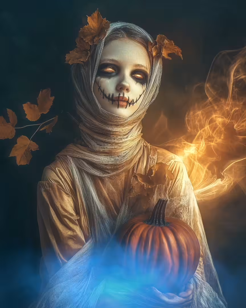 Pumpkin spice ghoul