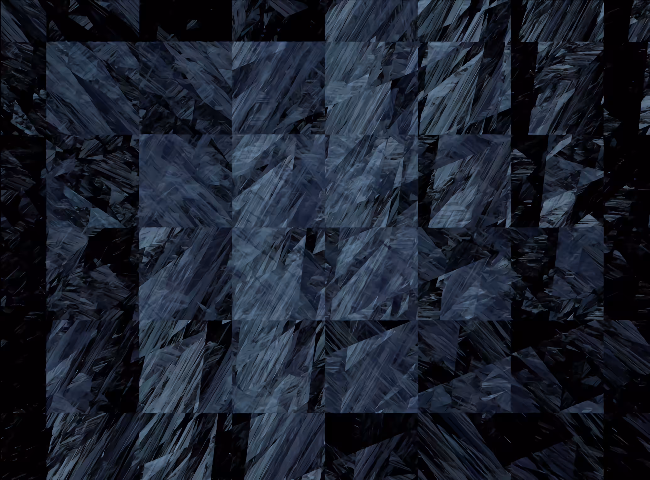 Raw Fractal Series - #006 - Block Party