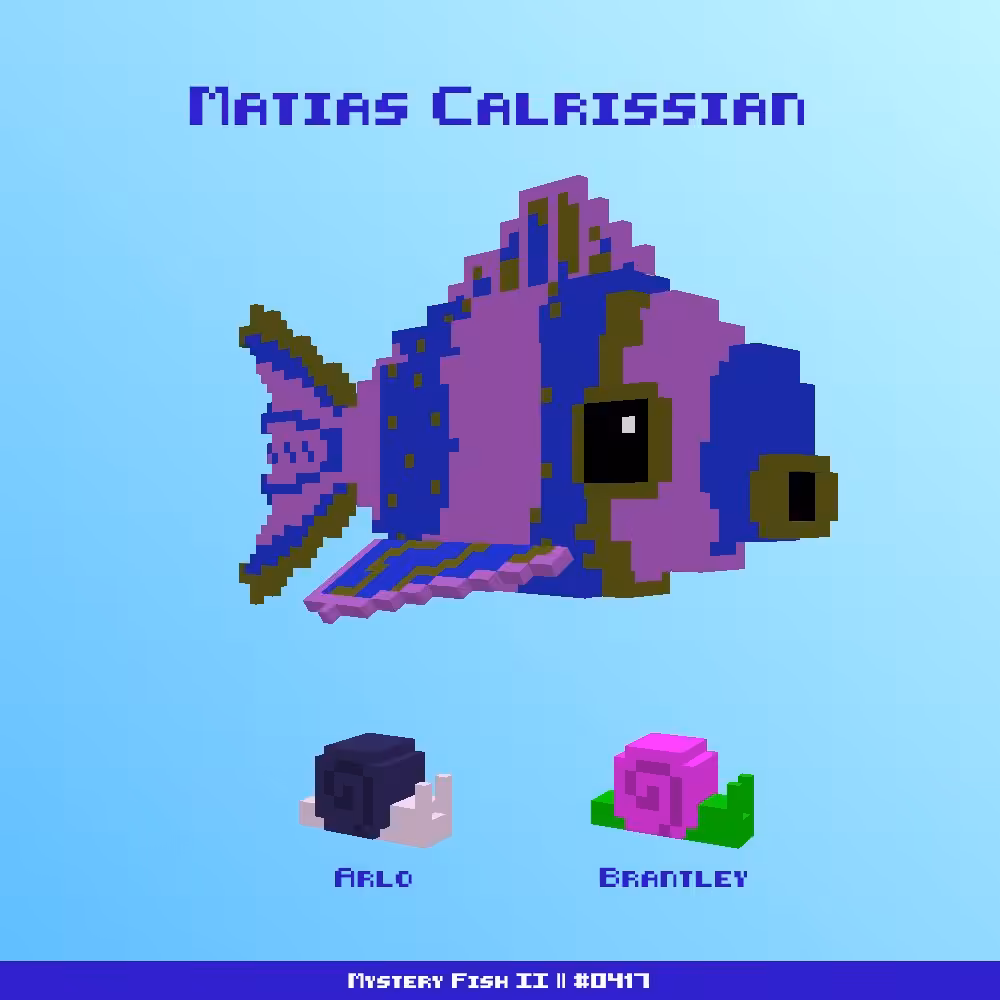 Matias Calrissian :: Mystery Fish 0417/1000