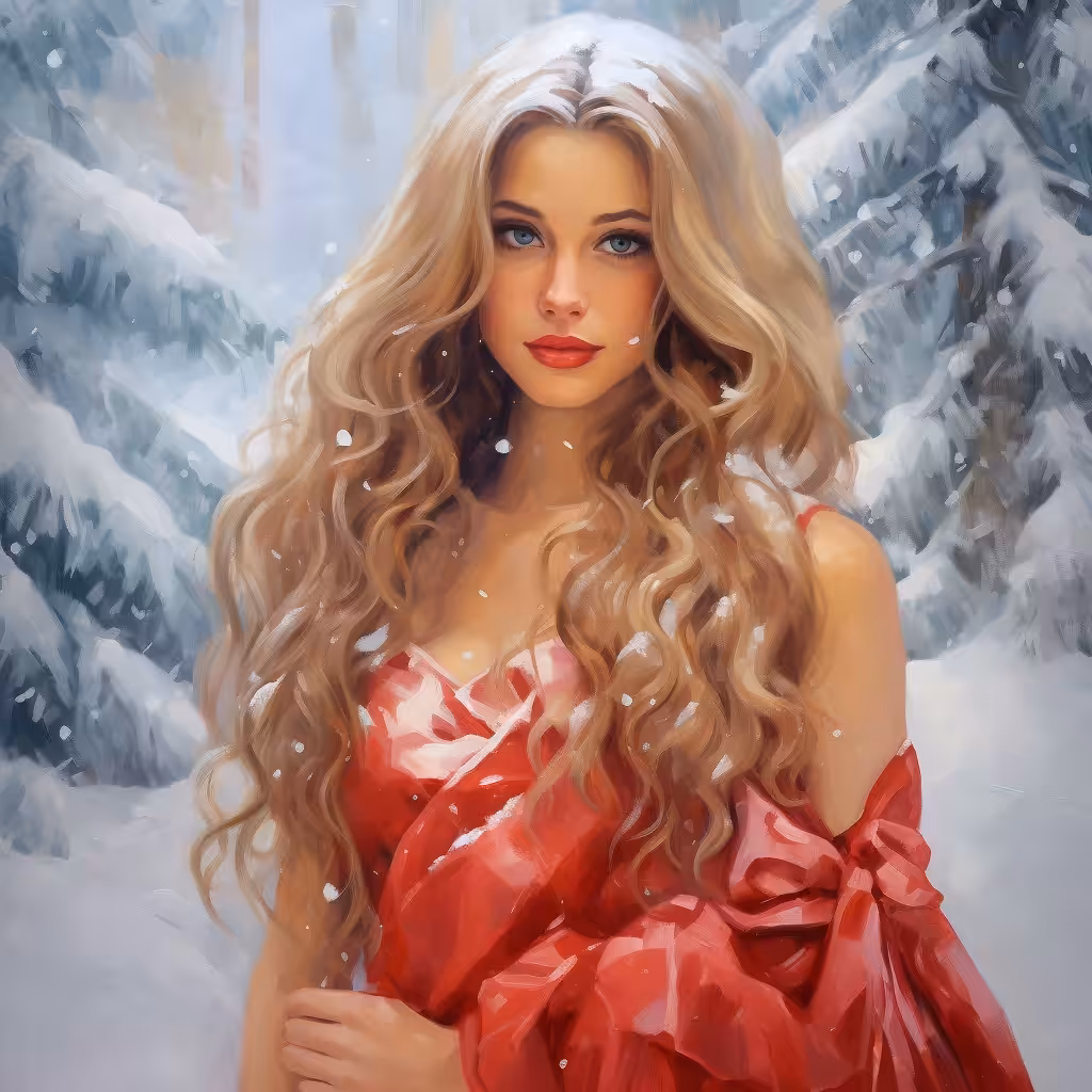Beauty under snow