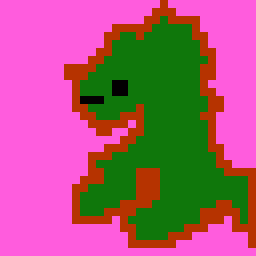 Zombie Zoo #0024 Zombie Baby Dinosaur