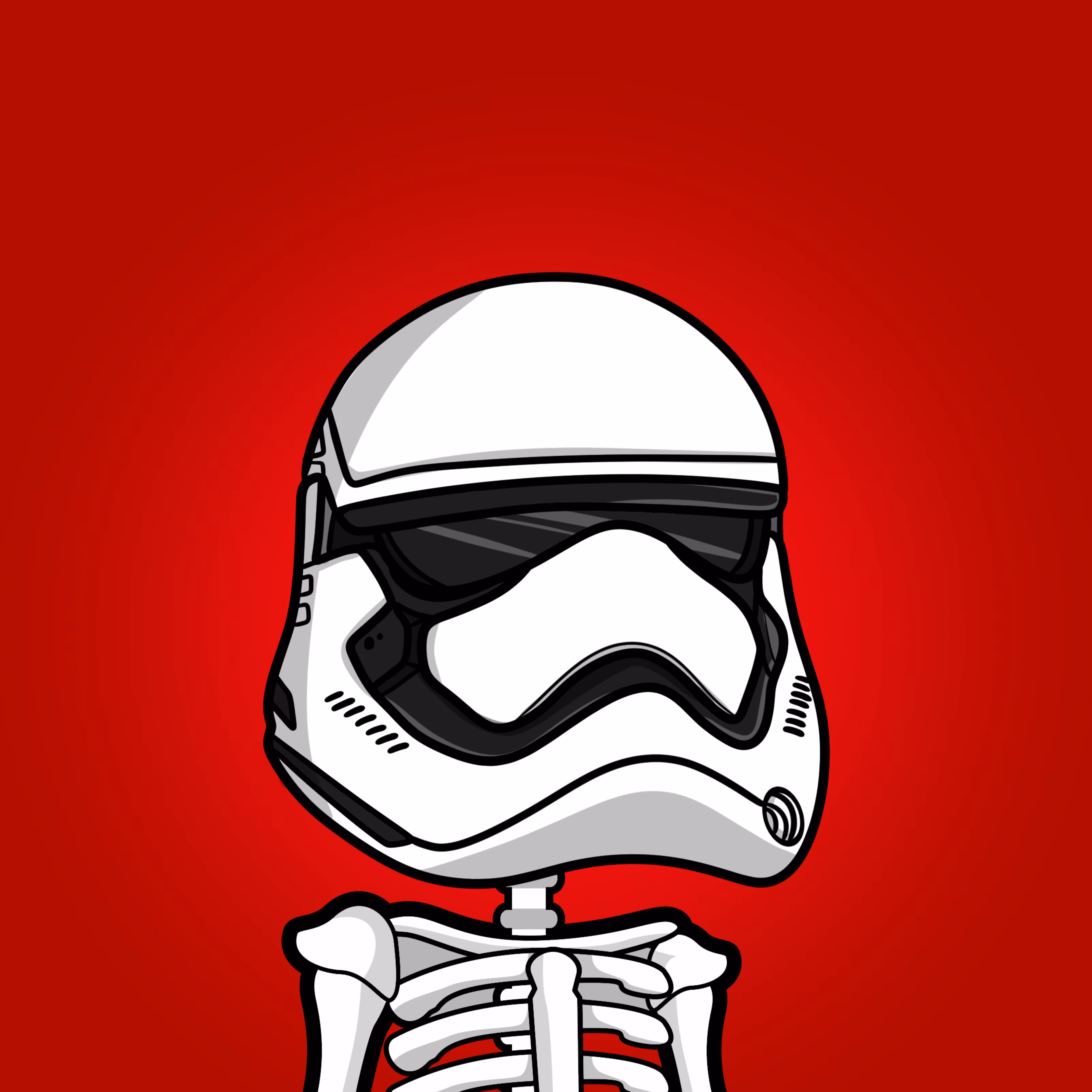 Edgar The Skeleton - Stormtrooper #439