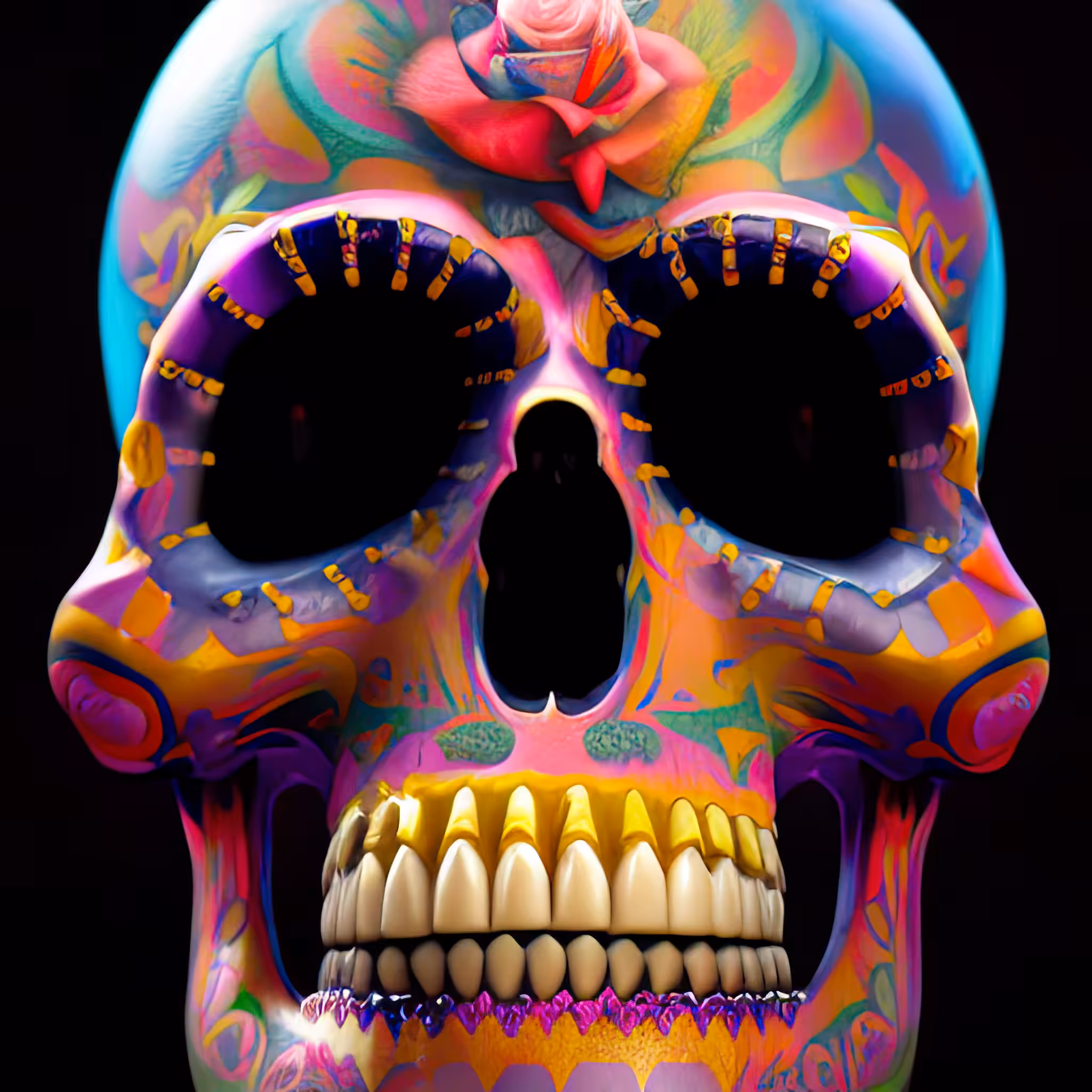 Head Case - A Color Study: Head Case #167