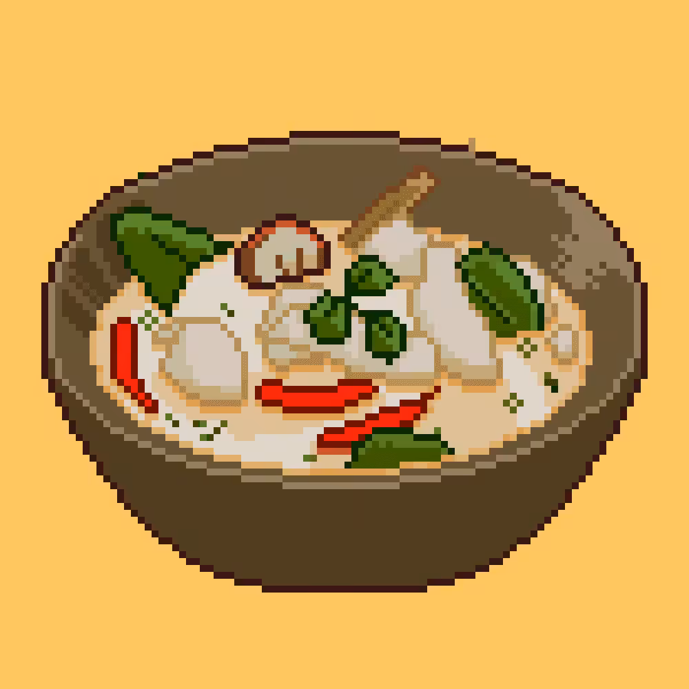 ✨🍴Thai chicken coconut soup🍴✨