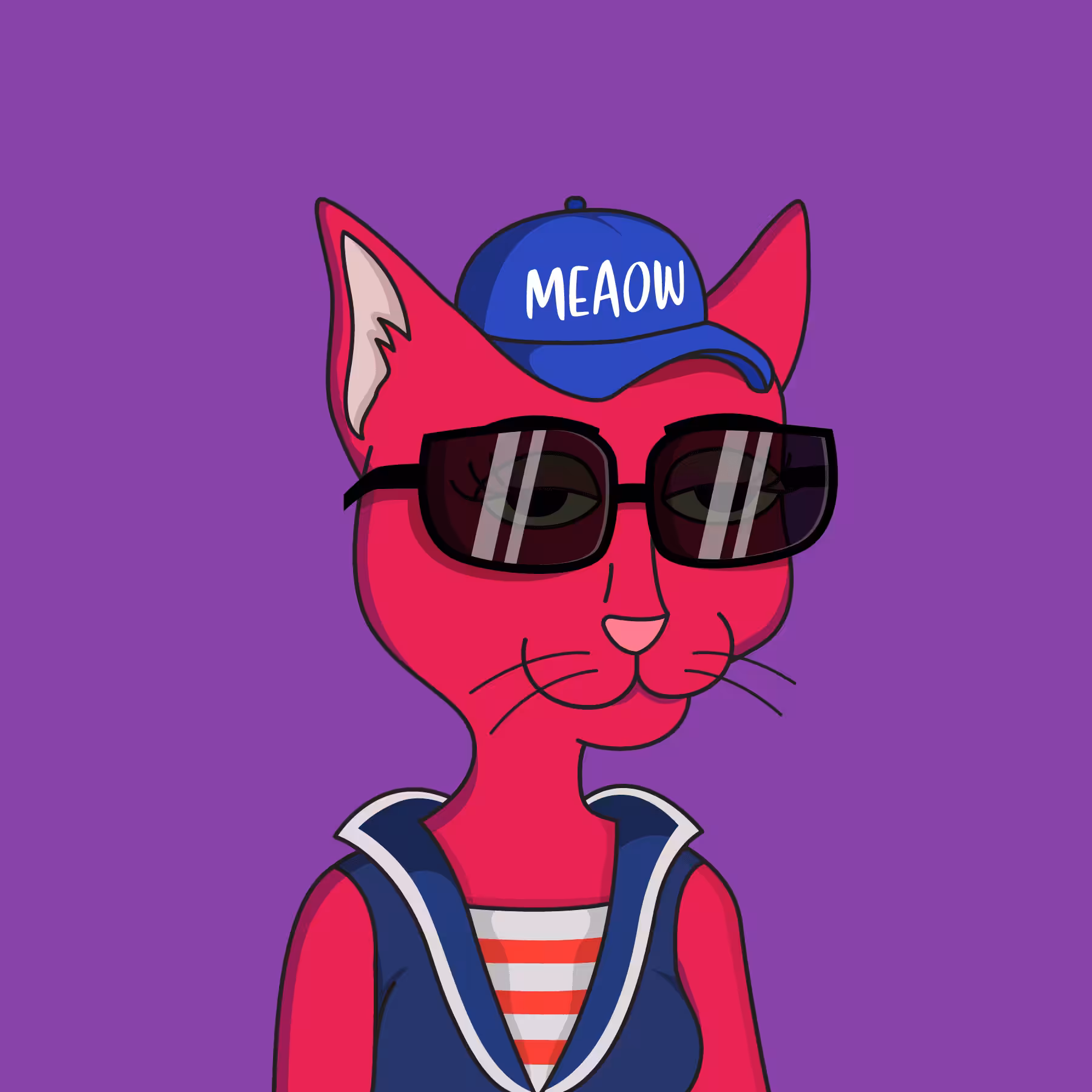 Girl Cat #105