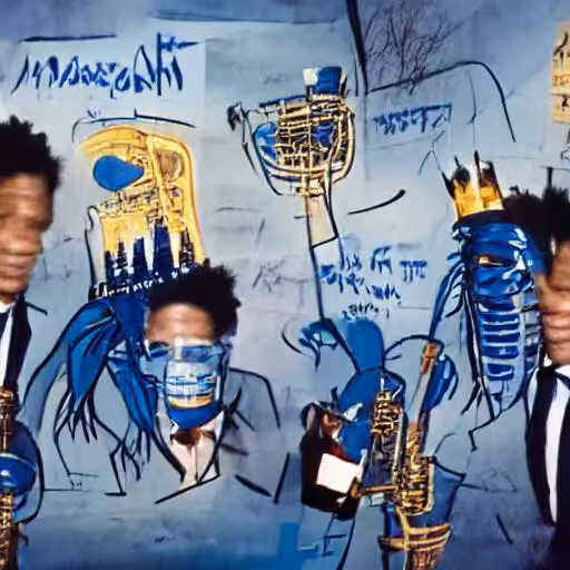Basquiat plays jazz #02