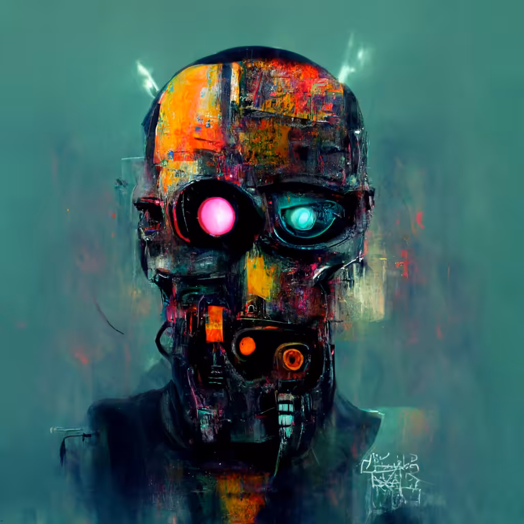 AI Cyber Robot 12