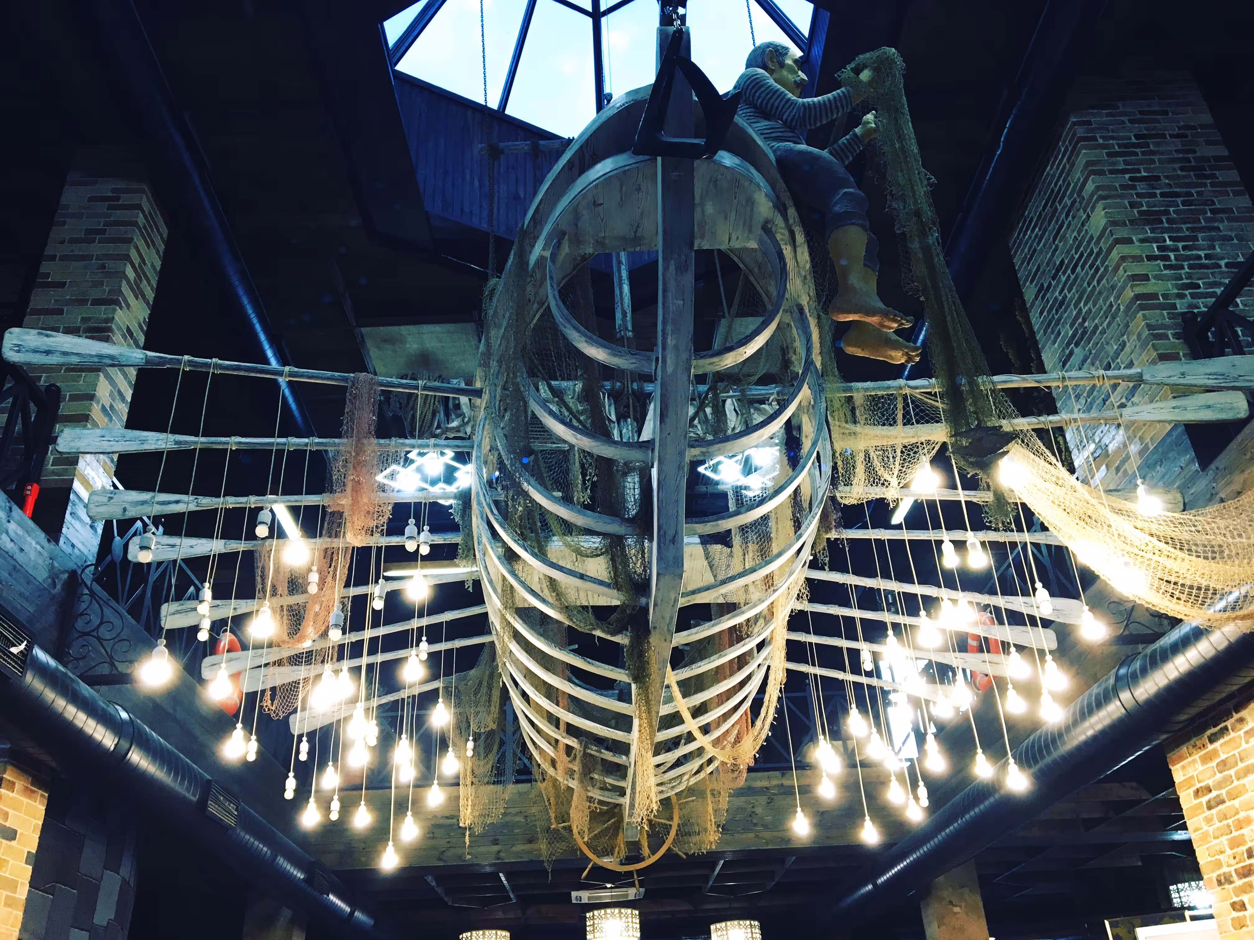 A suspended boat <3