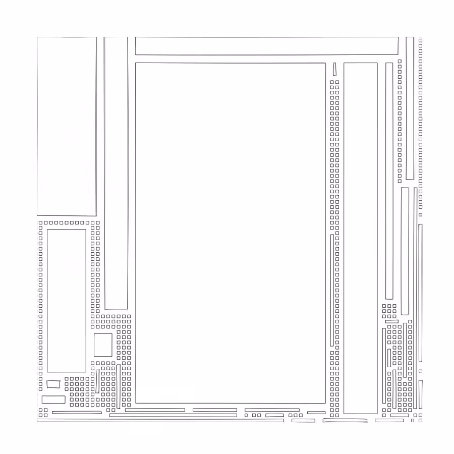 Strips layouts - Dense Overlap #7