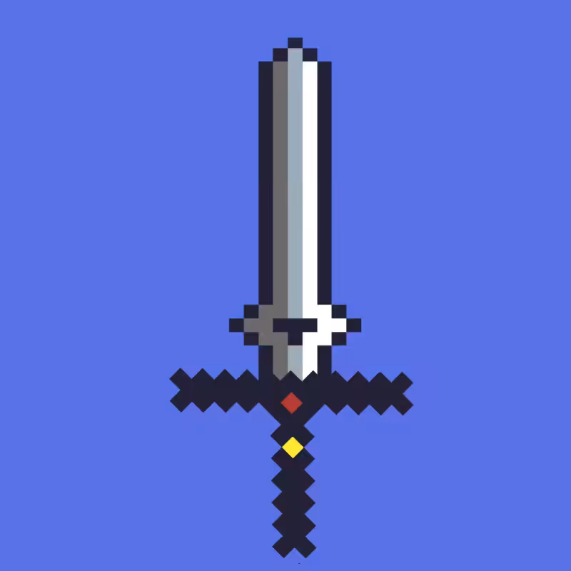 Generative Pixel Swords #10