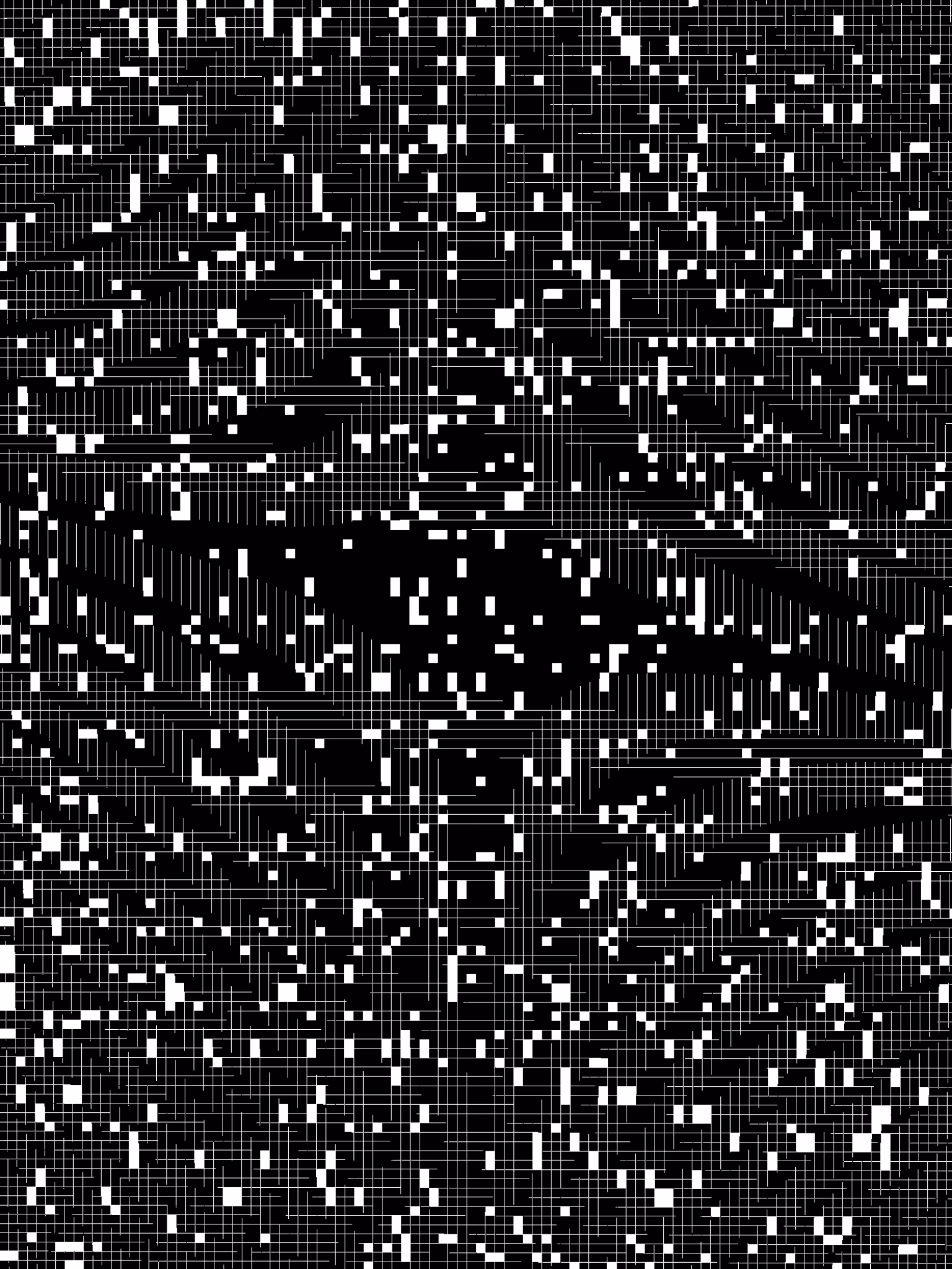 Digital Doodle B/W #7