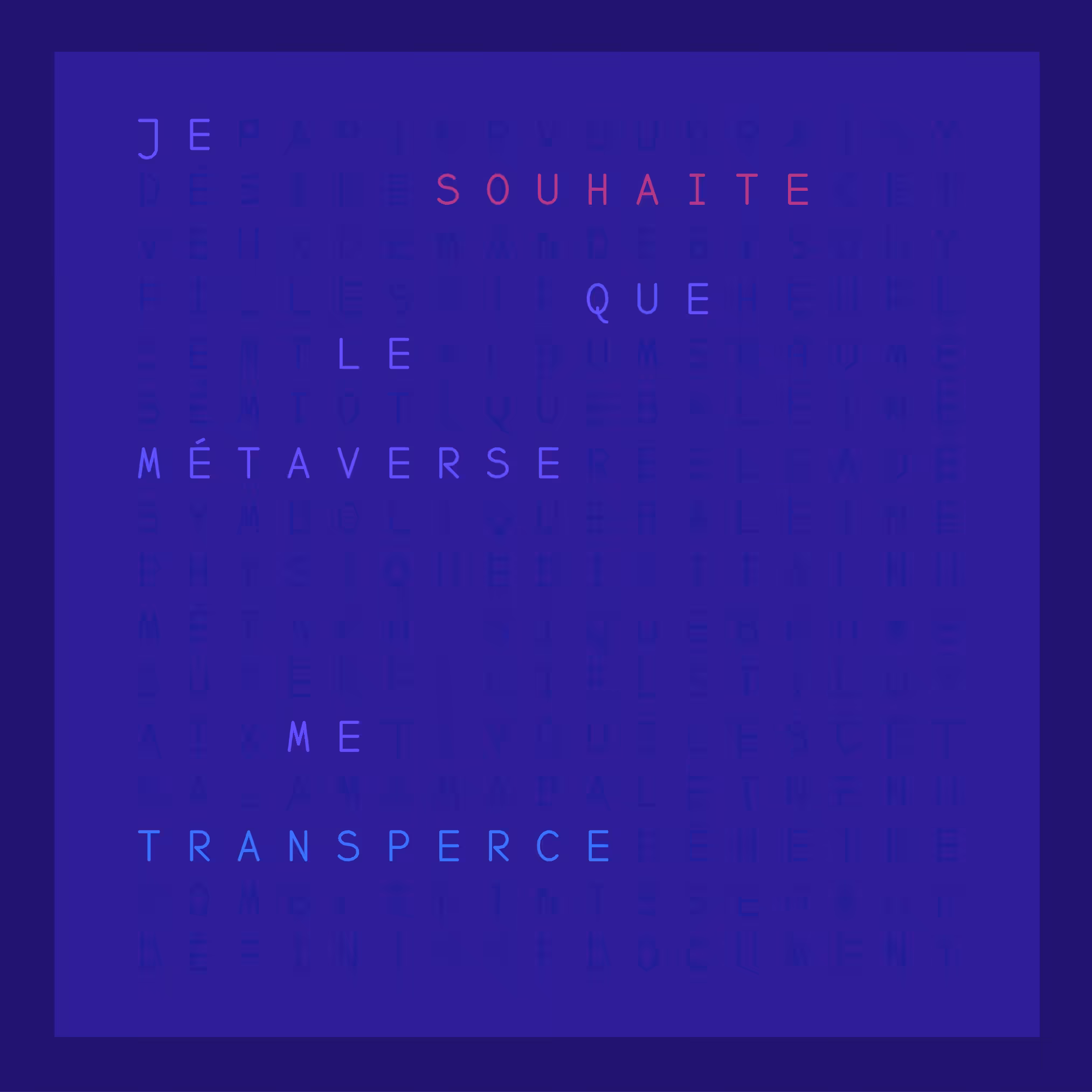 JE VOUDRAIS QUE LE MÉTAVERSE… #5/5