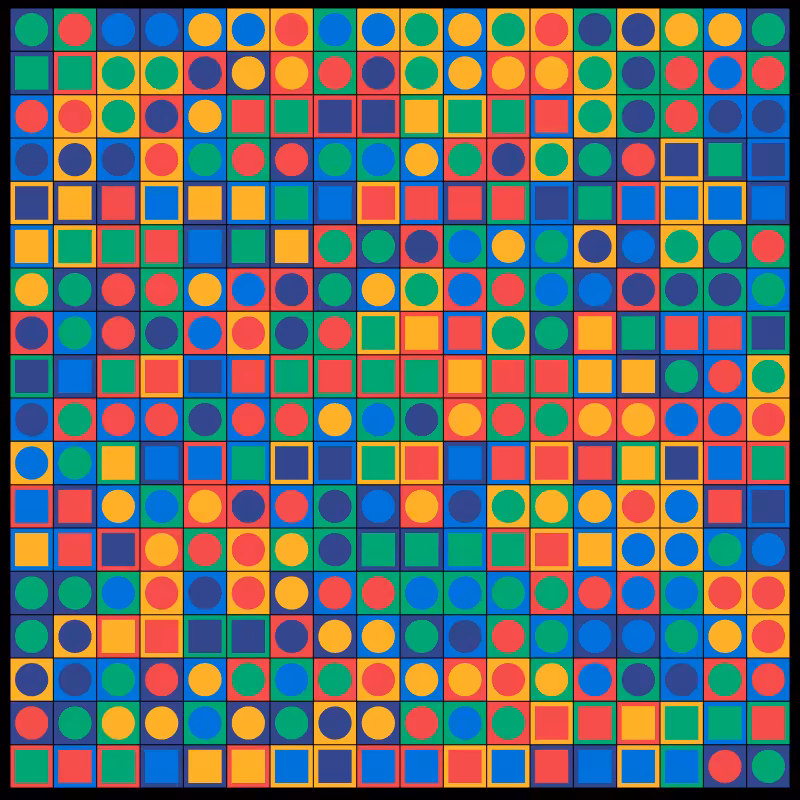 Generative:Vasarely #3