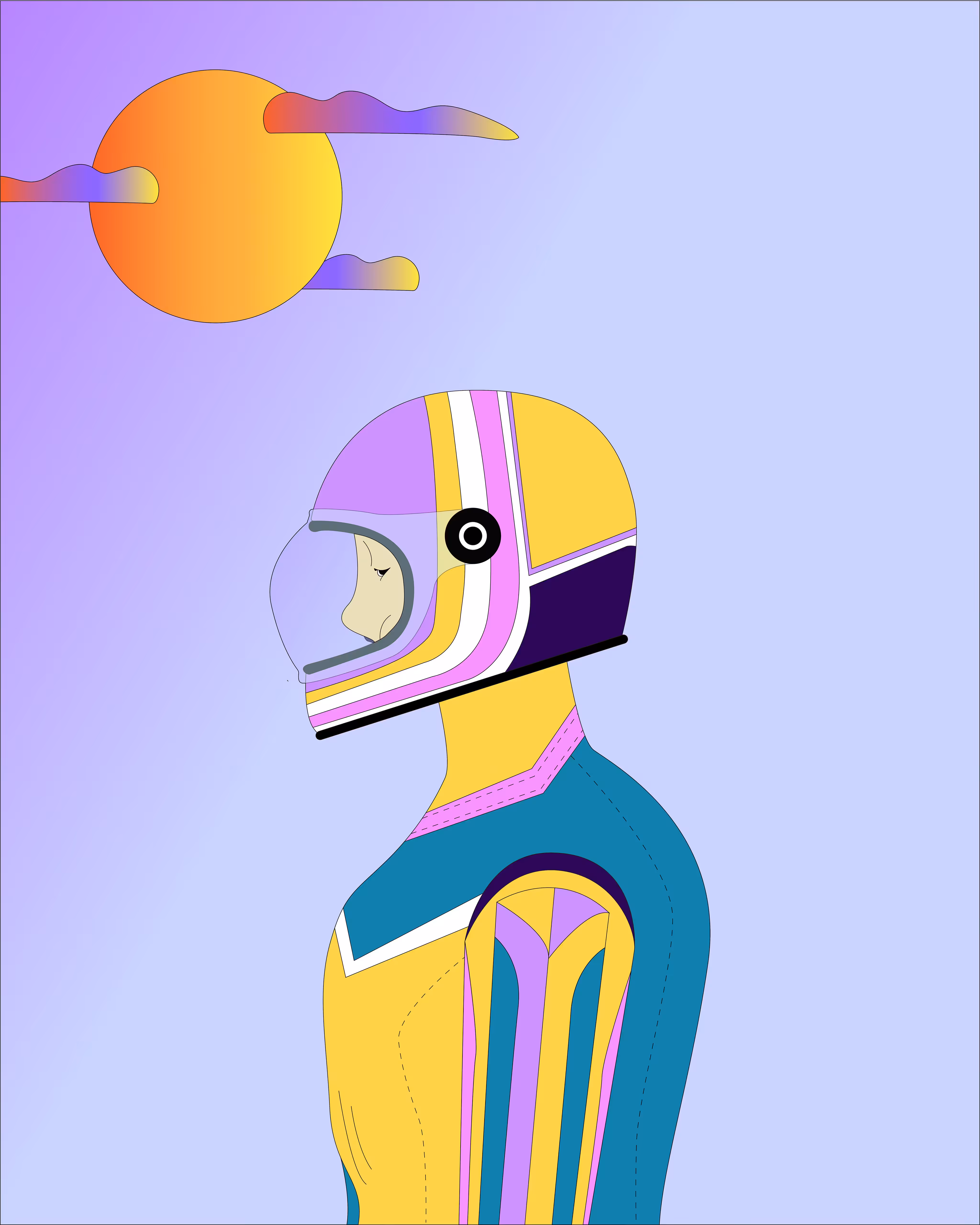 Rider's Sadness