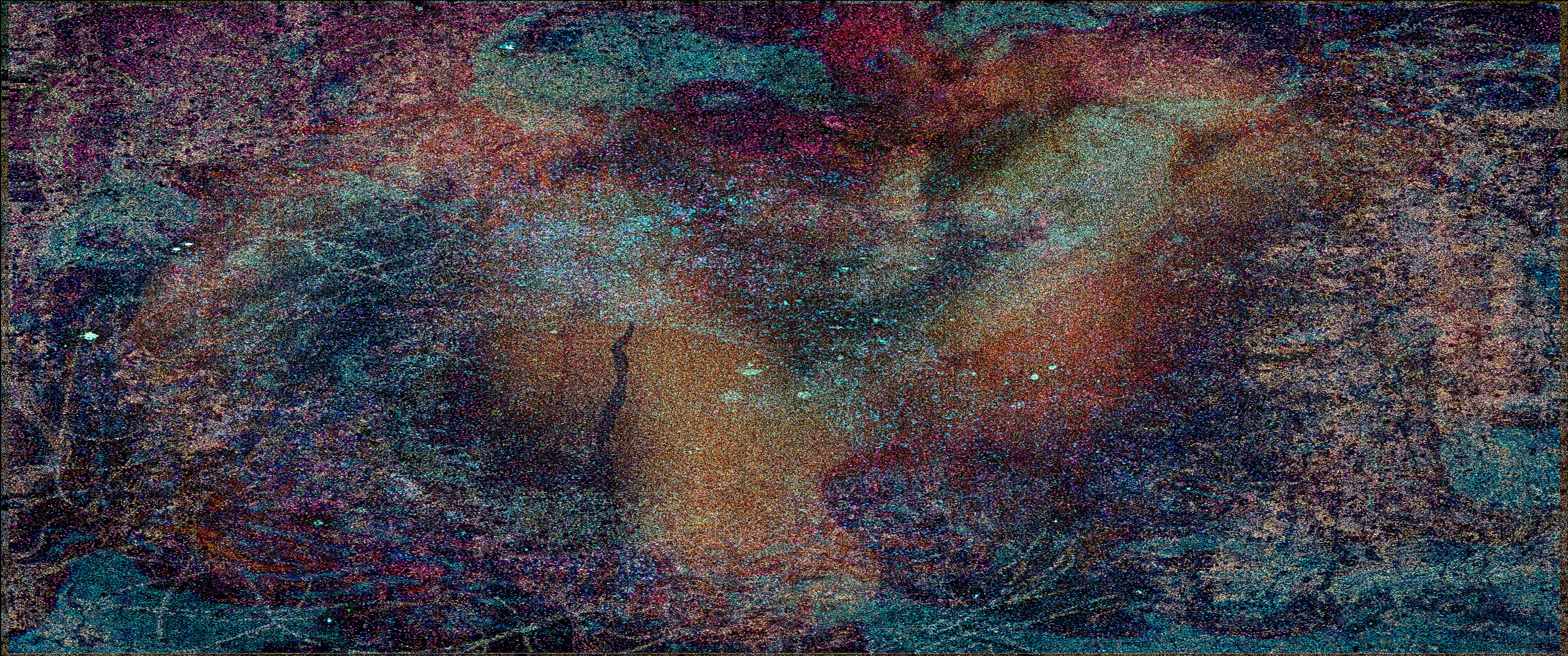 the stars fell into the sea
