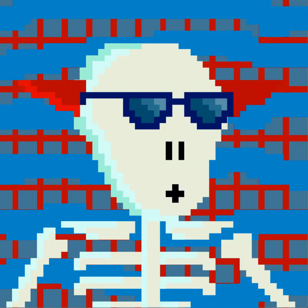 PIXEL SKULLETTI 1 #83