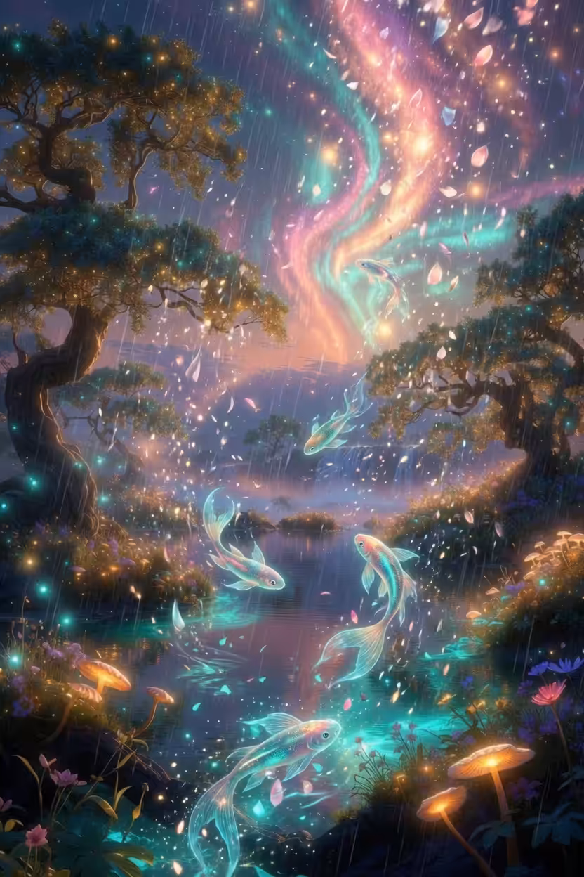 World Of Art: Enchanted Symphony of the Rain