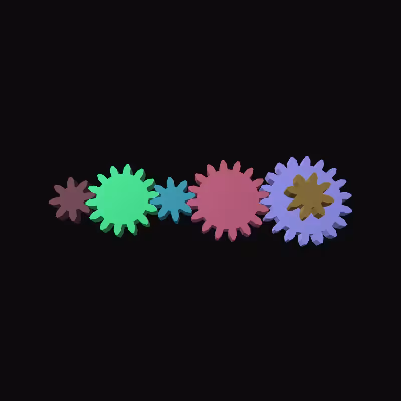 Mechanical gears #16