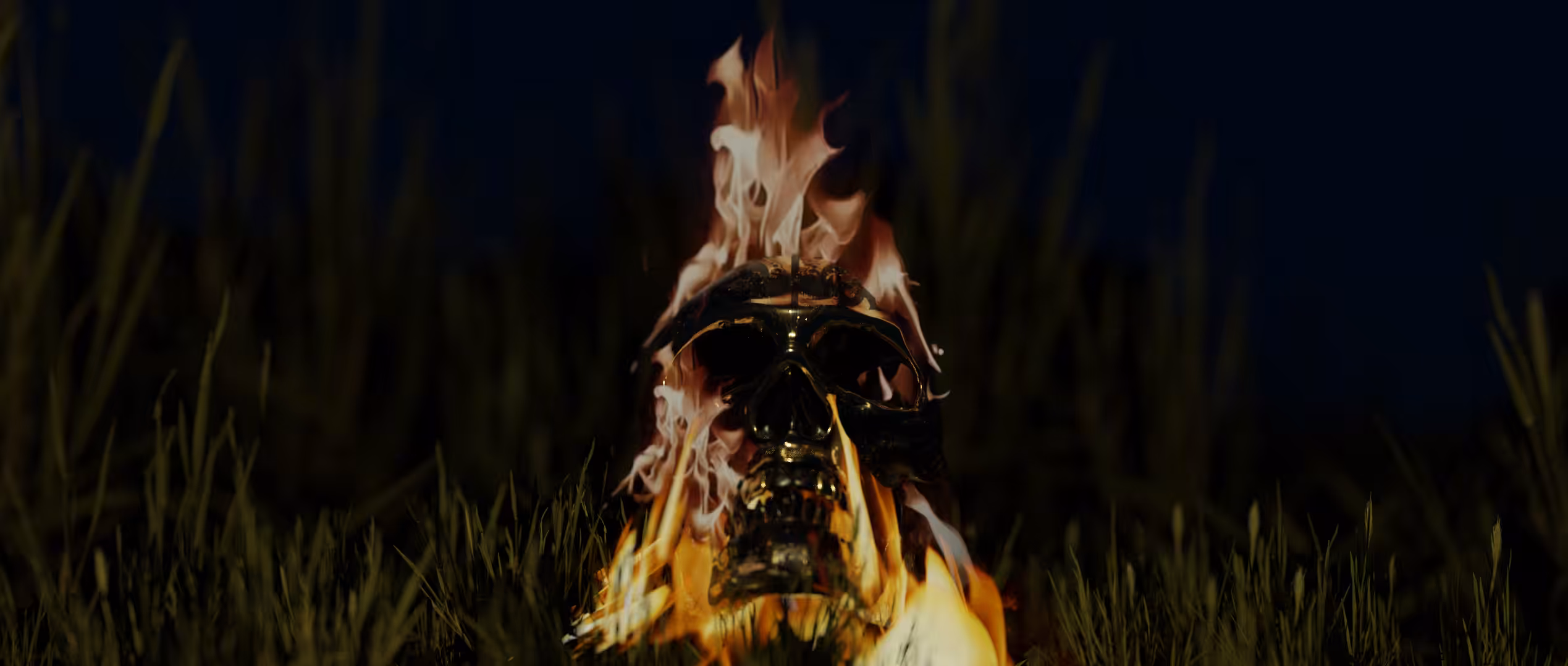 Skull On Fire