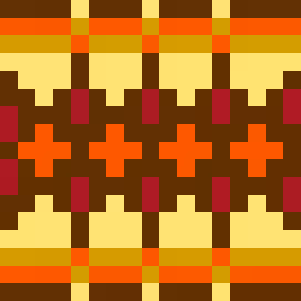 Orange Patterns