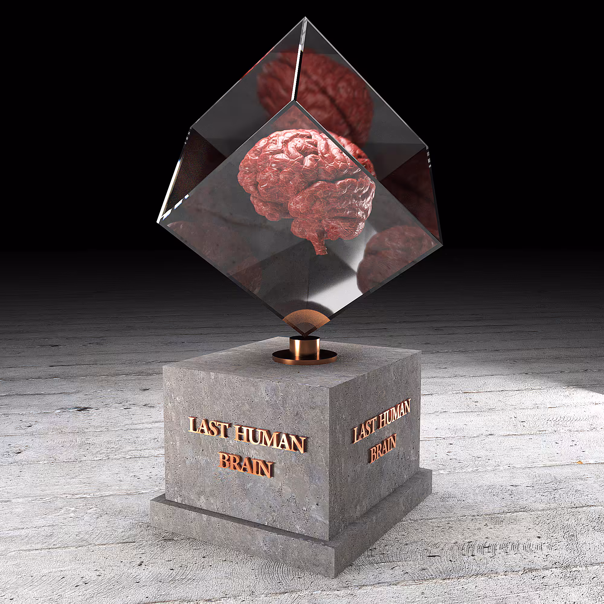 last human brain