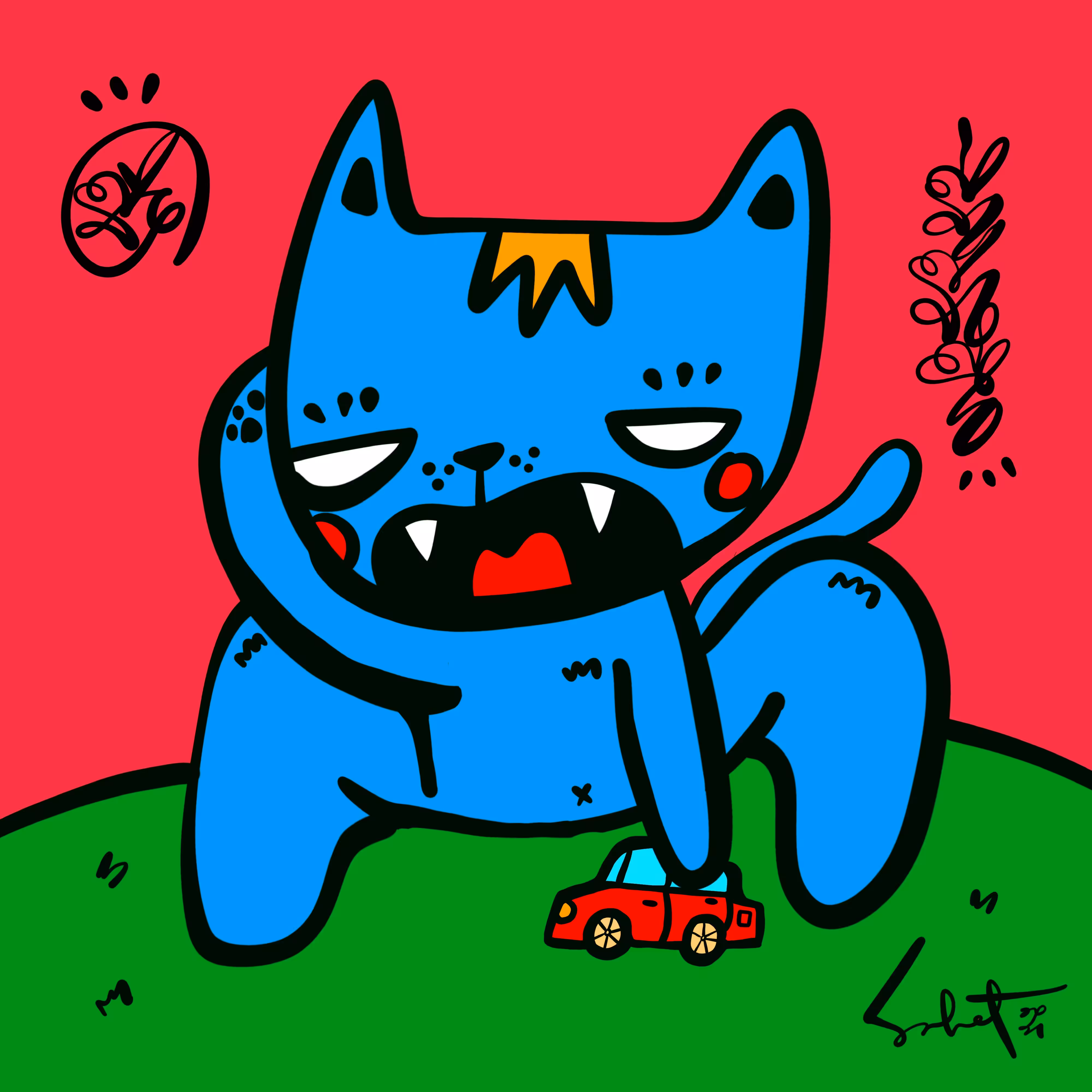 Ugly Kitties by Sabet #134