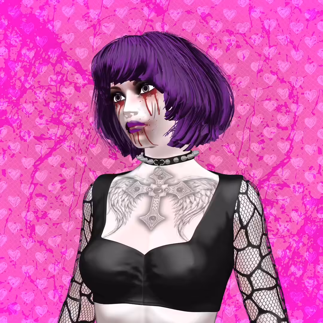 GOTH GIRL #3