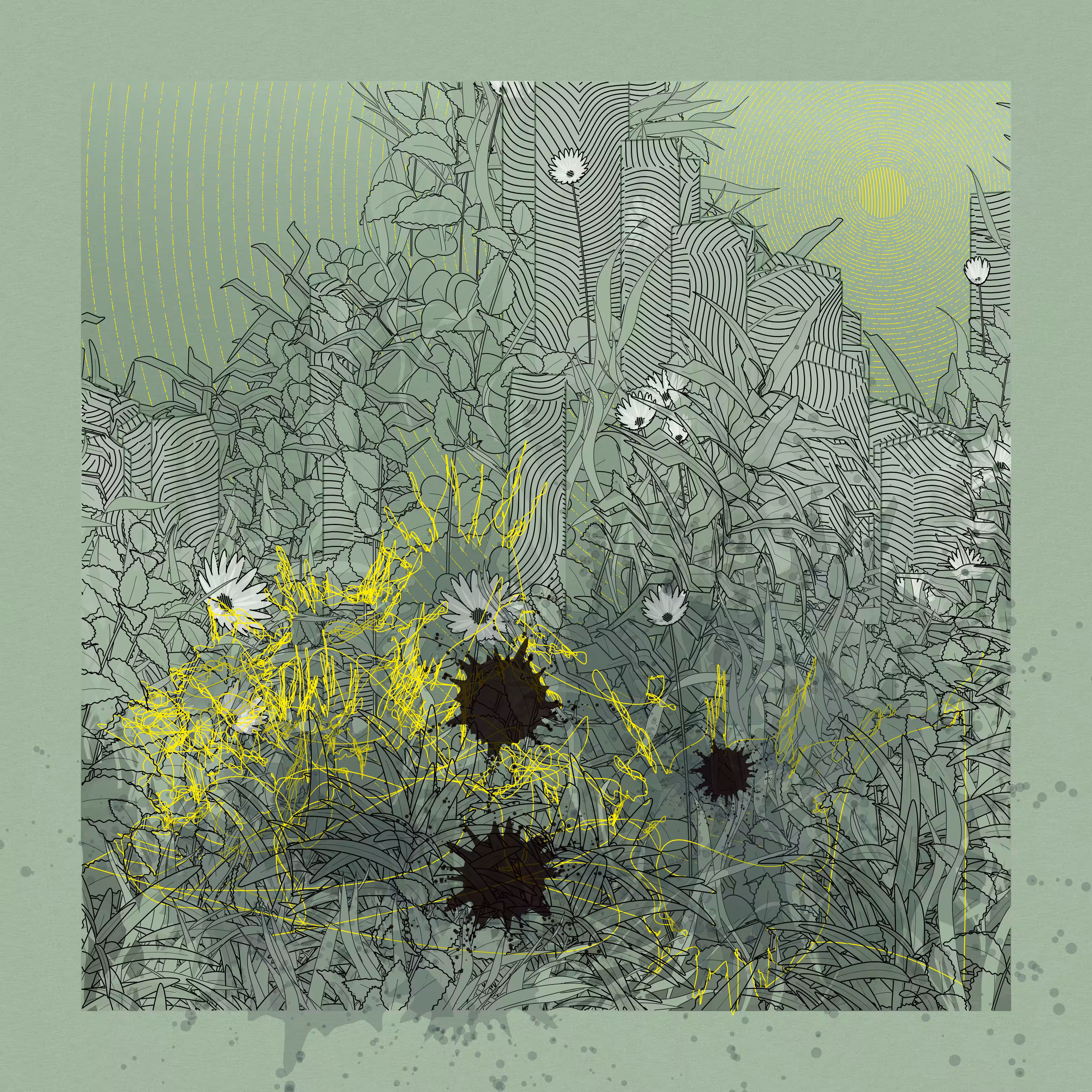 Landscape with Carbon Capture #1601