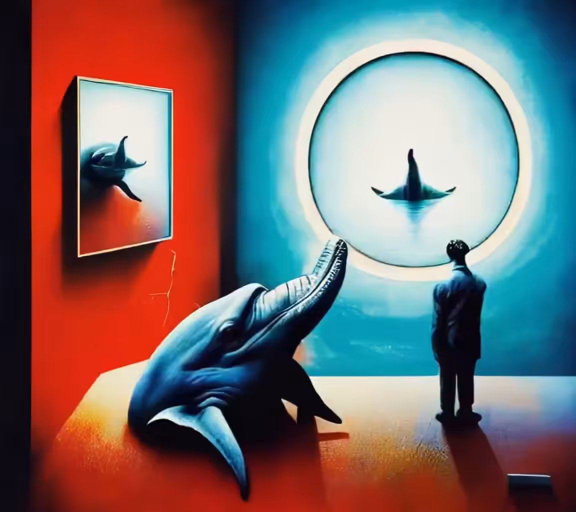 Journey through the dolphin's  dream
