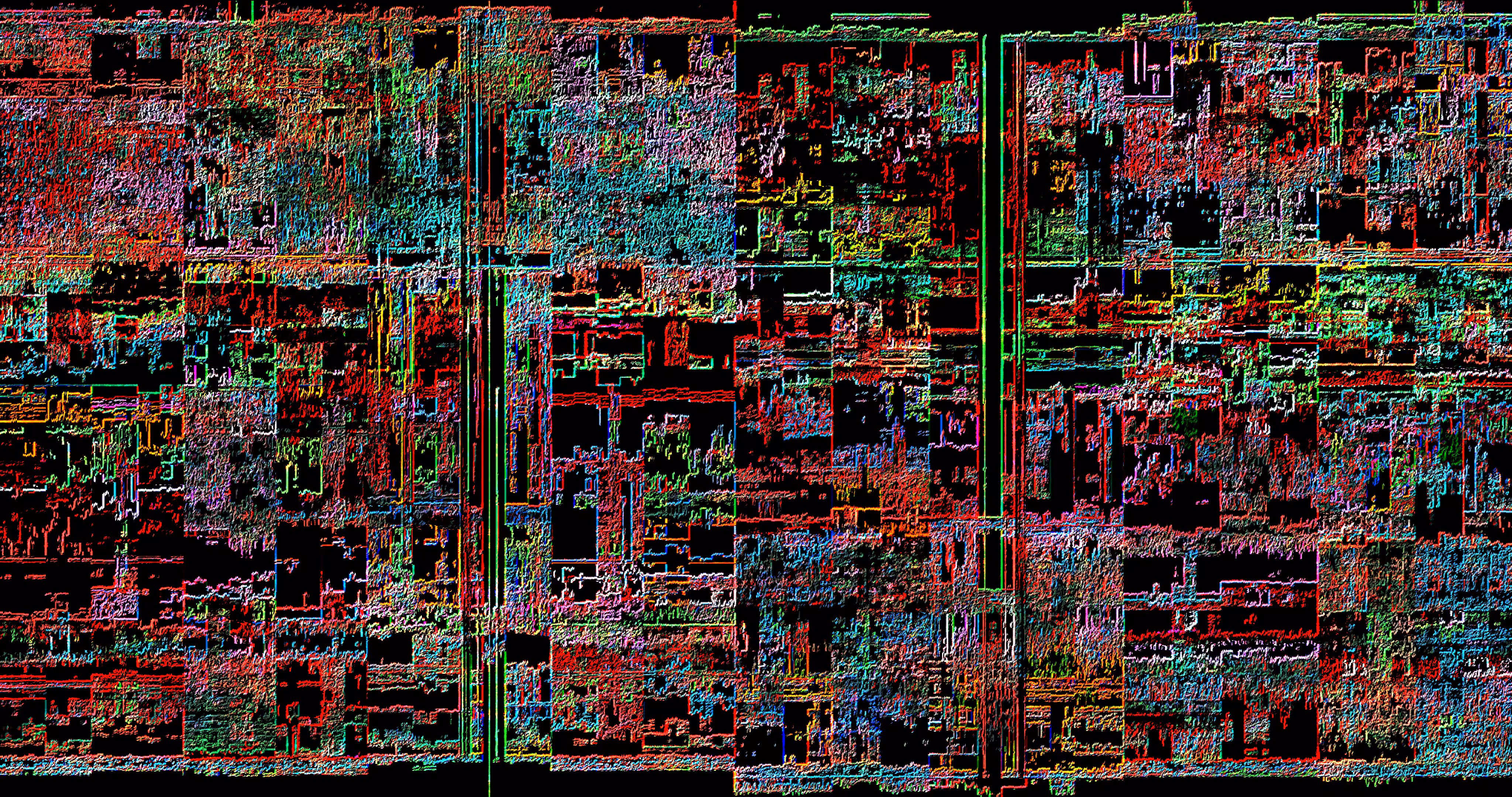 Abstractus: Overflowing layers rearranged