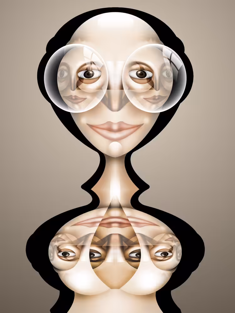 Reflected Venus “In your face” atmosphere