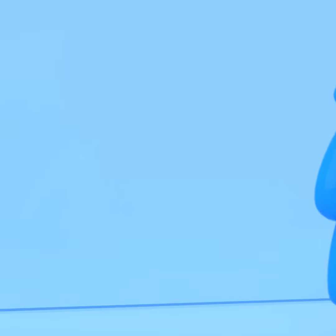 Bouncy Surprisingly Blue #7