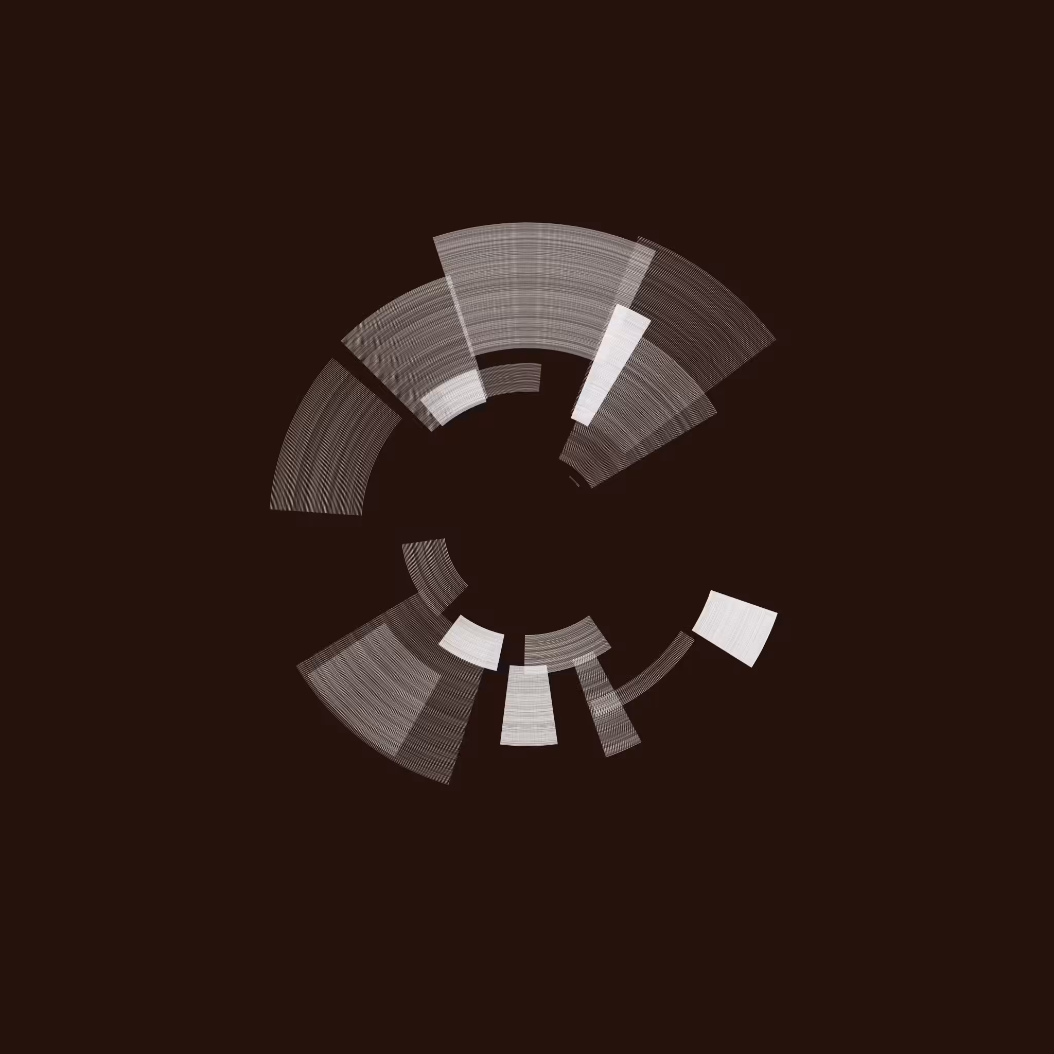 Hashed Arcs #124