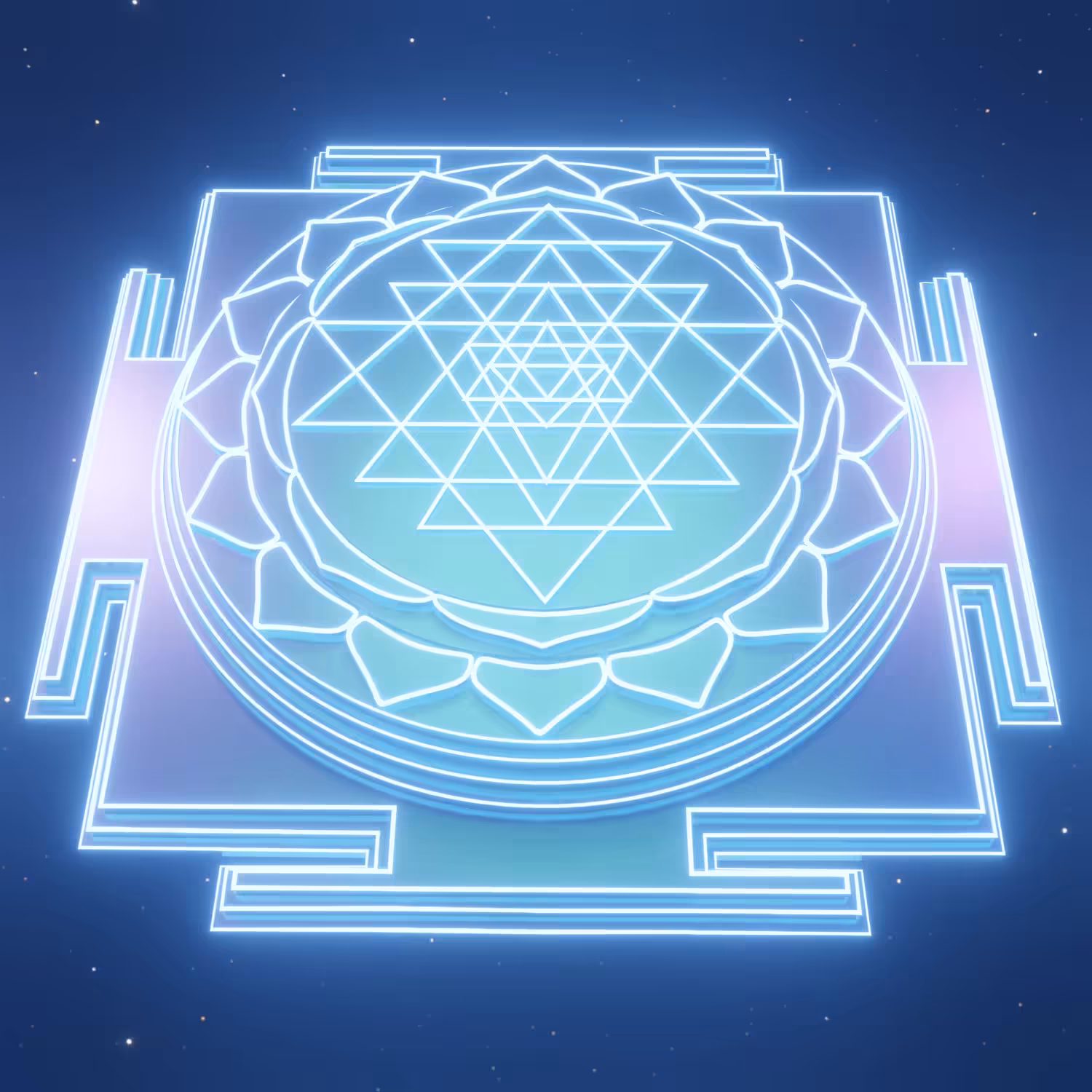 ॐ THE SRI YANTRA ॐ