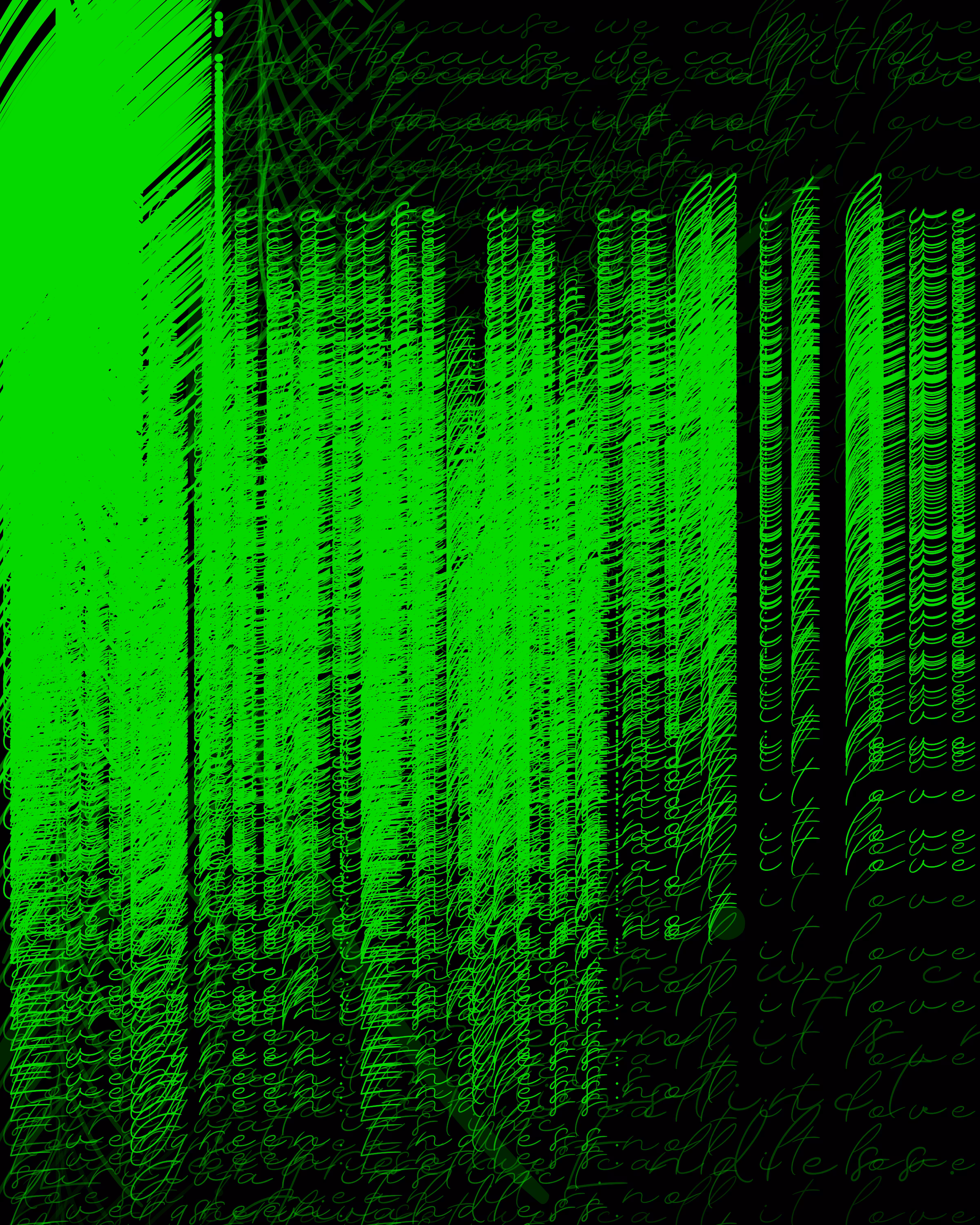 X. EVERGREEN. ENDLESS.